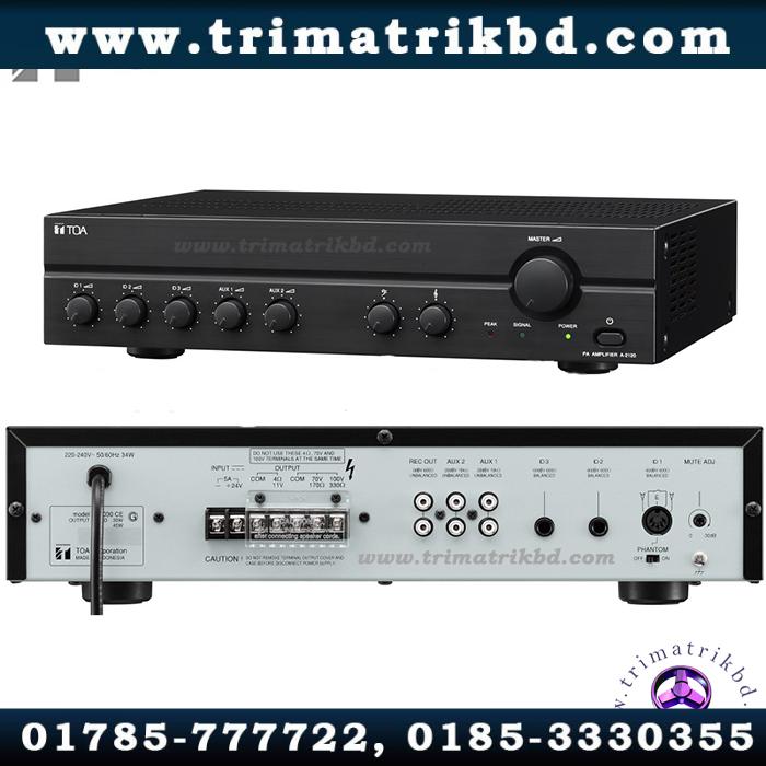 TOA A-2240 Mixer Power Amplifier 1 TOA A-2240 Mixer Power Amplifier Bangladesh