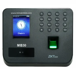 Home 19 ZKTeco MB30 Face & Fingerprint Attendance & Access Control
