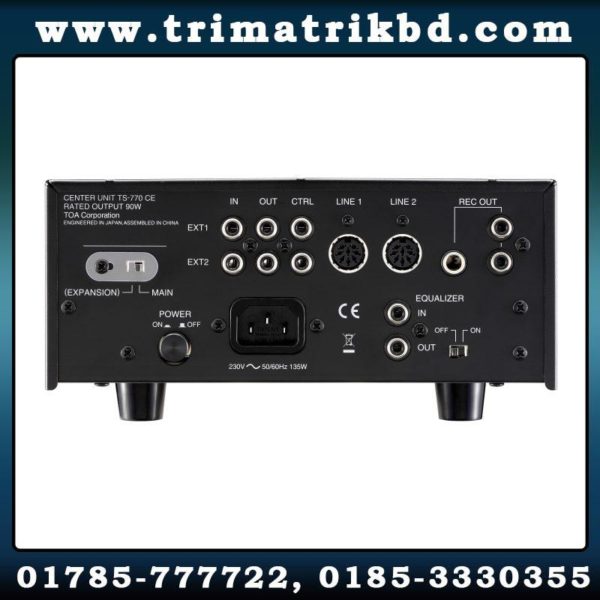 TOA TS-770 Central Unit for Conferencing System - Image 2