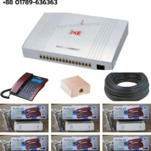 IKE - 6 PCS TELEPHONE SET 8 LINE PABX PACKAGE