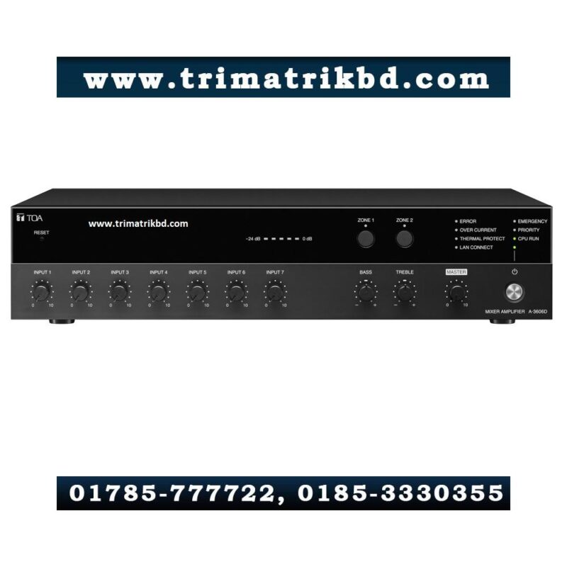 TOA A-3648D 1 Toa A-3648D Digital Mixer Amplifier Best Price in Bangladesh