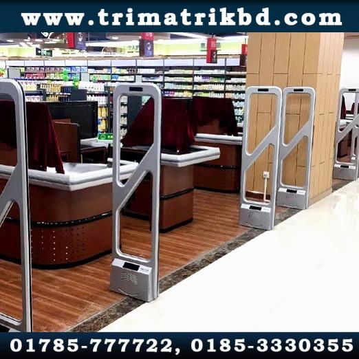 Clothing Anti-Theft Door AM 58KHz Security Systems EAS 1 EAS AM sysetm for supermarket security