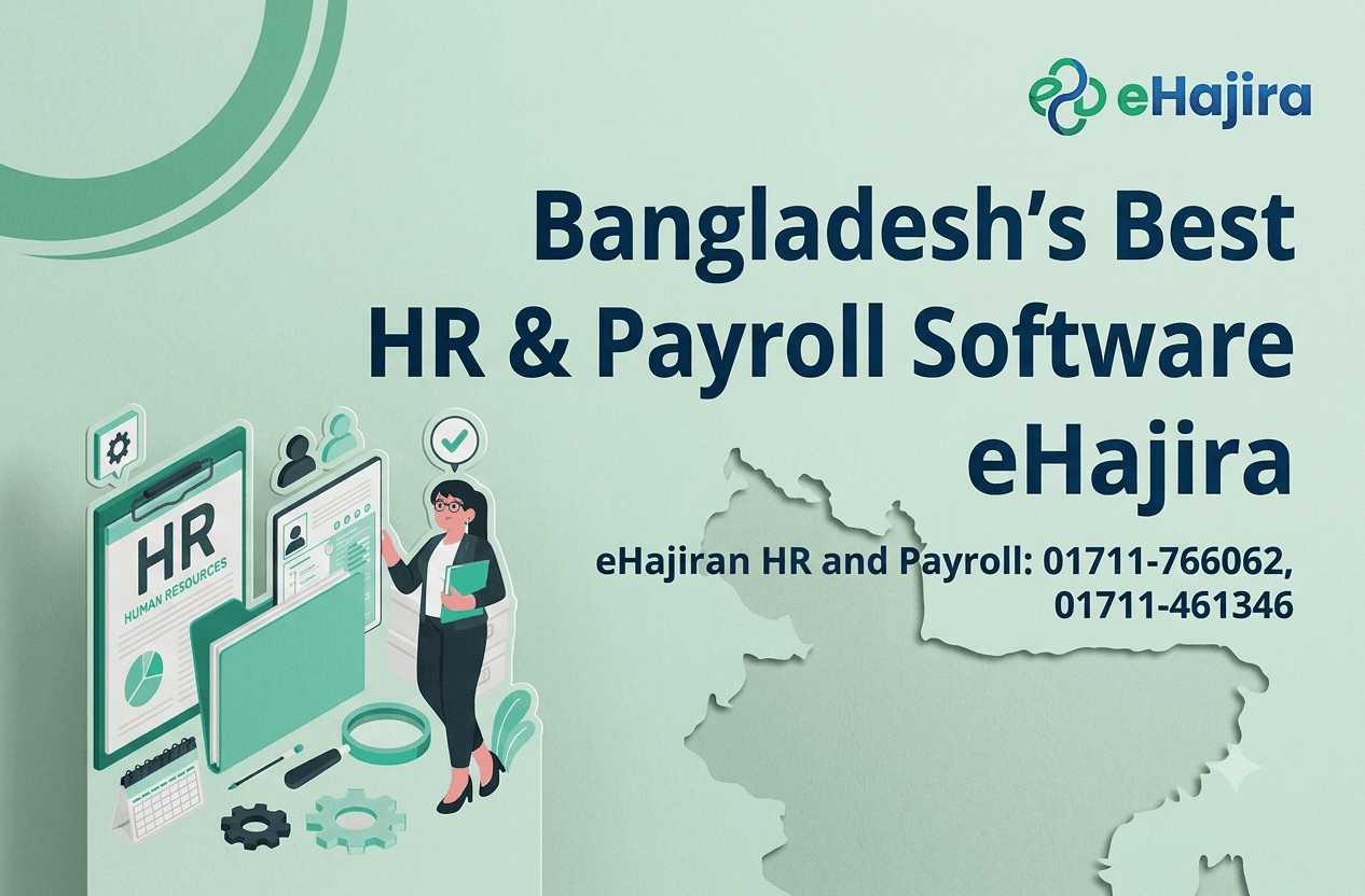 eHajira HR & Payroll Software with ZKTeco Biometric Attendance